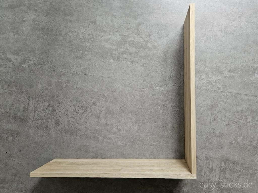 Ein Dach aus Easy-Sticks Holzklötzchen