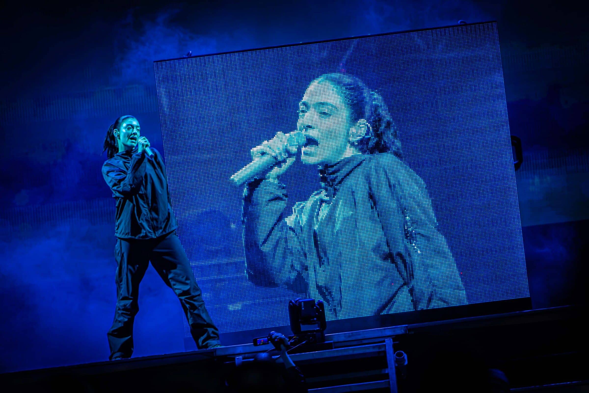Lorde lighting up the Governors Ball stage