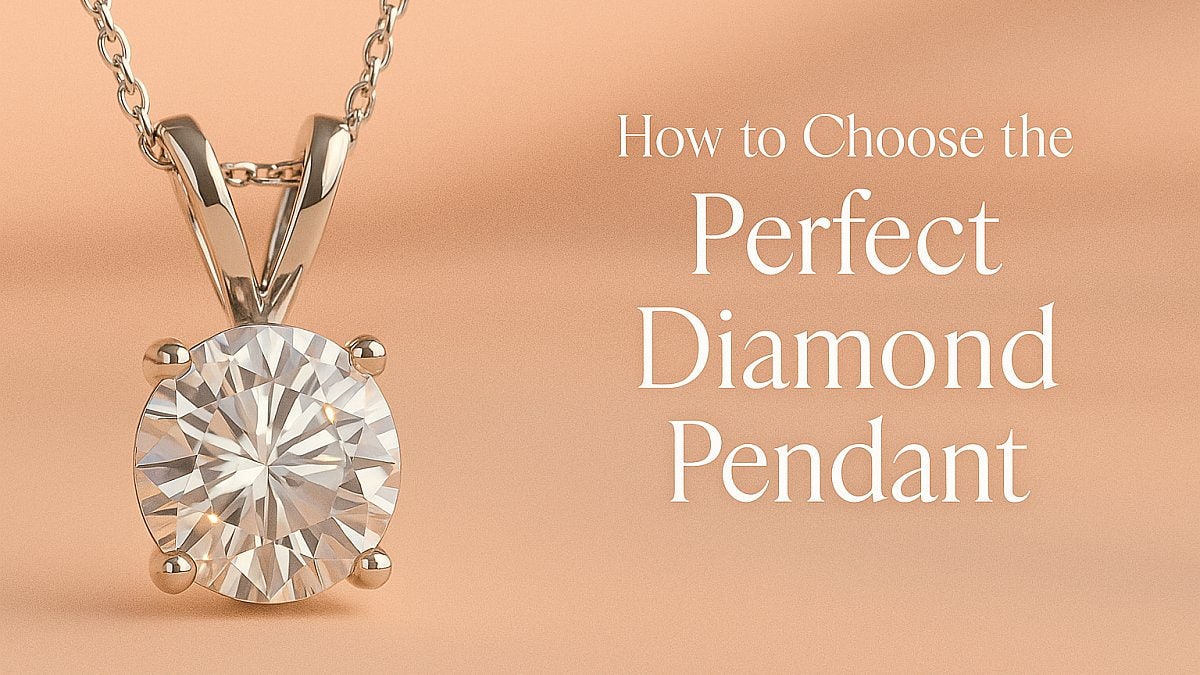 How to Choose the Perfect Diamond Pendant: Style, Setting, and Sparkle