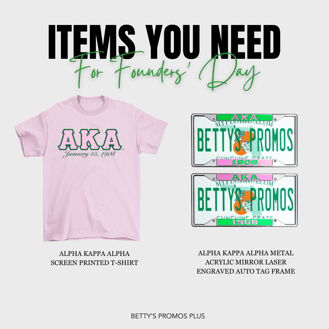 Alpha Kappa Alpha Founders Day Gear