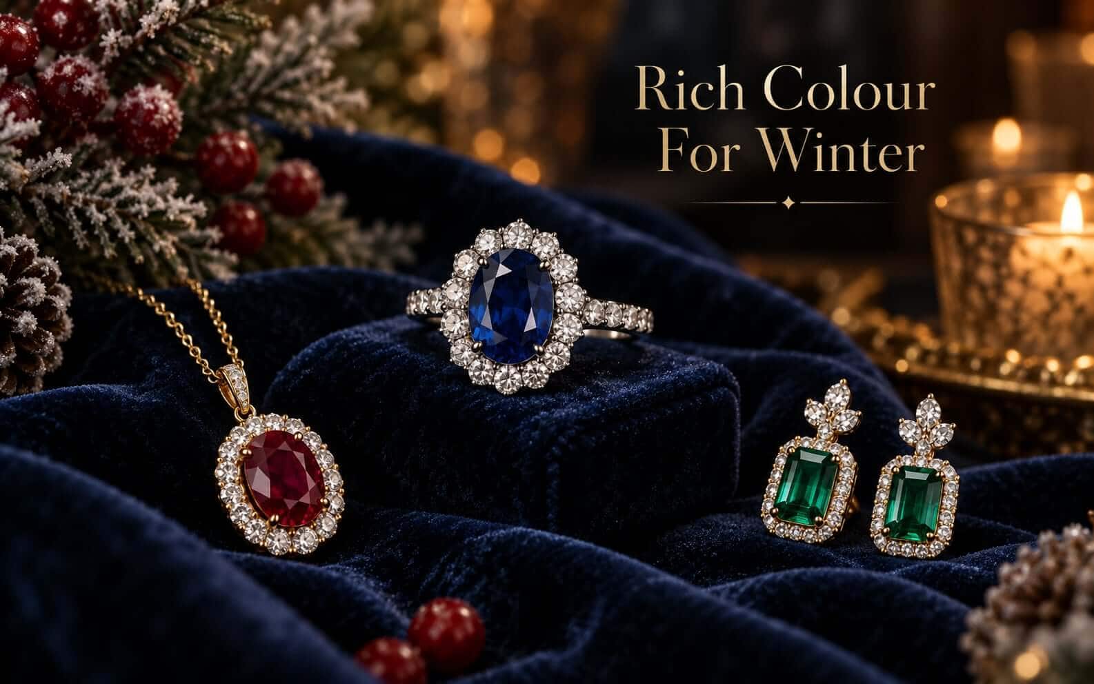 Winter Gemstone Jewellery: Rich Colour Without The Excess