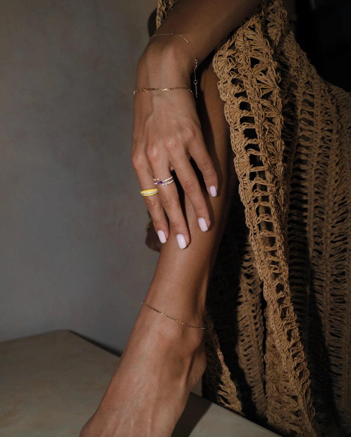 Anklets styling