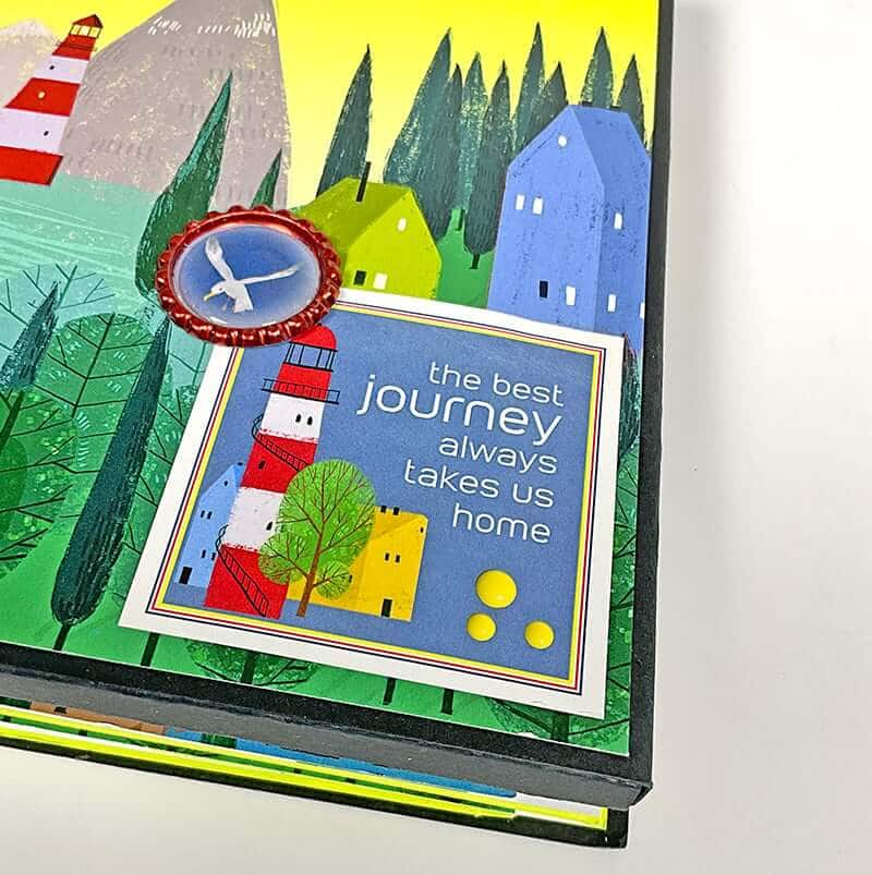 Create an Interactive Waterfall Book with Harbor Town