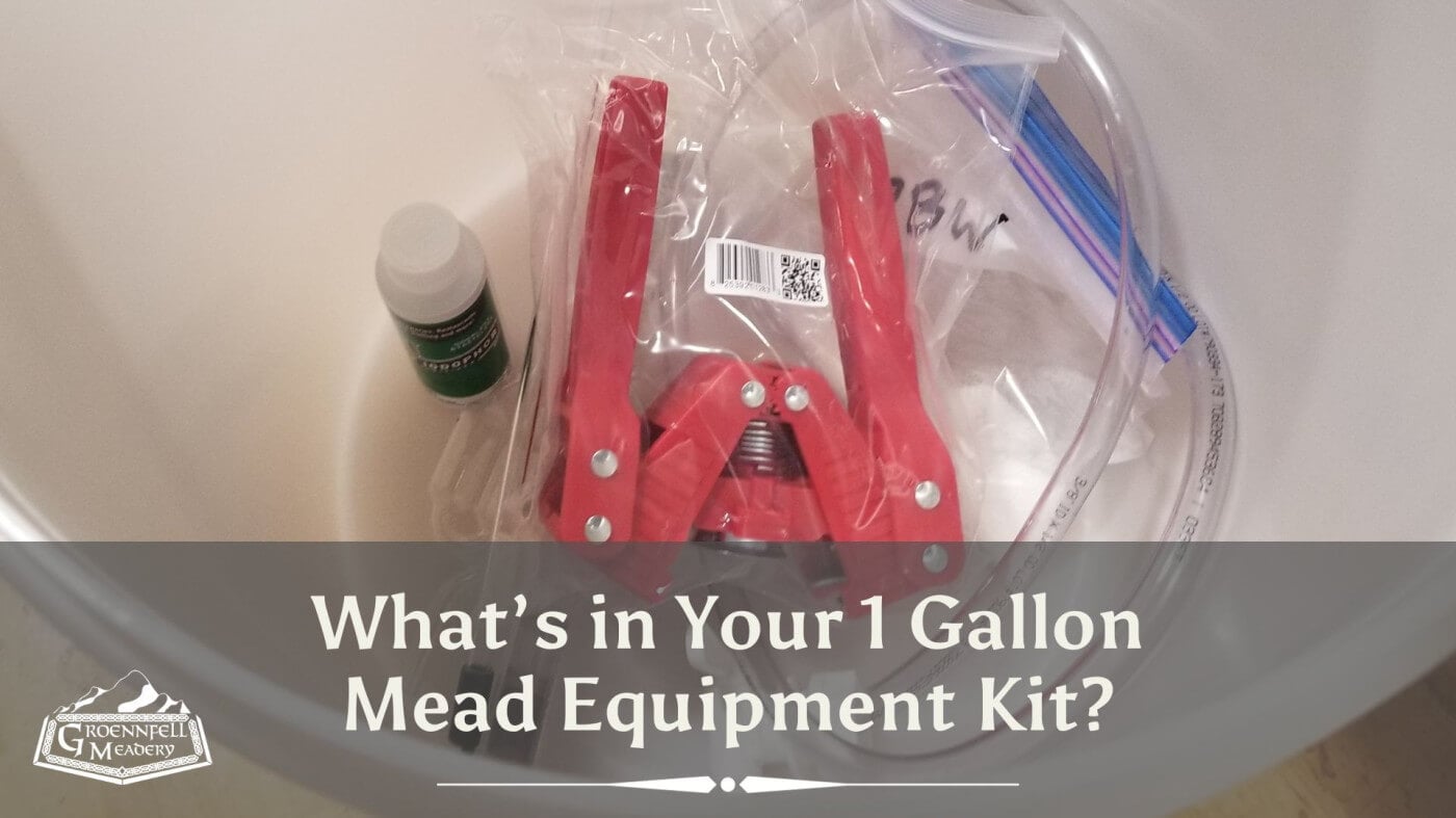 One Gallon Mead Equipment Kit - What's in the Box?