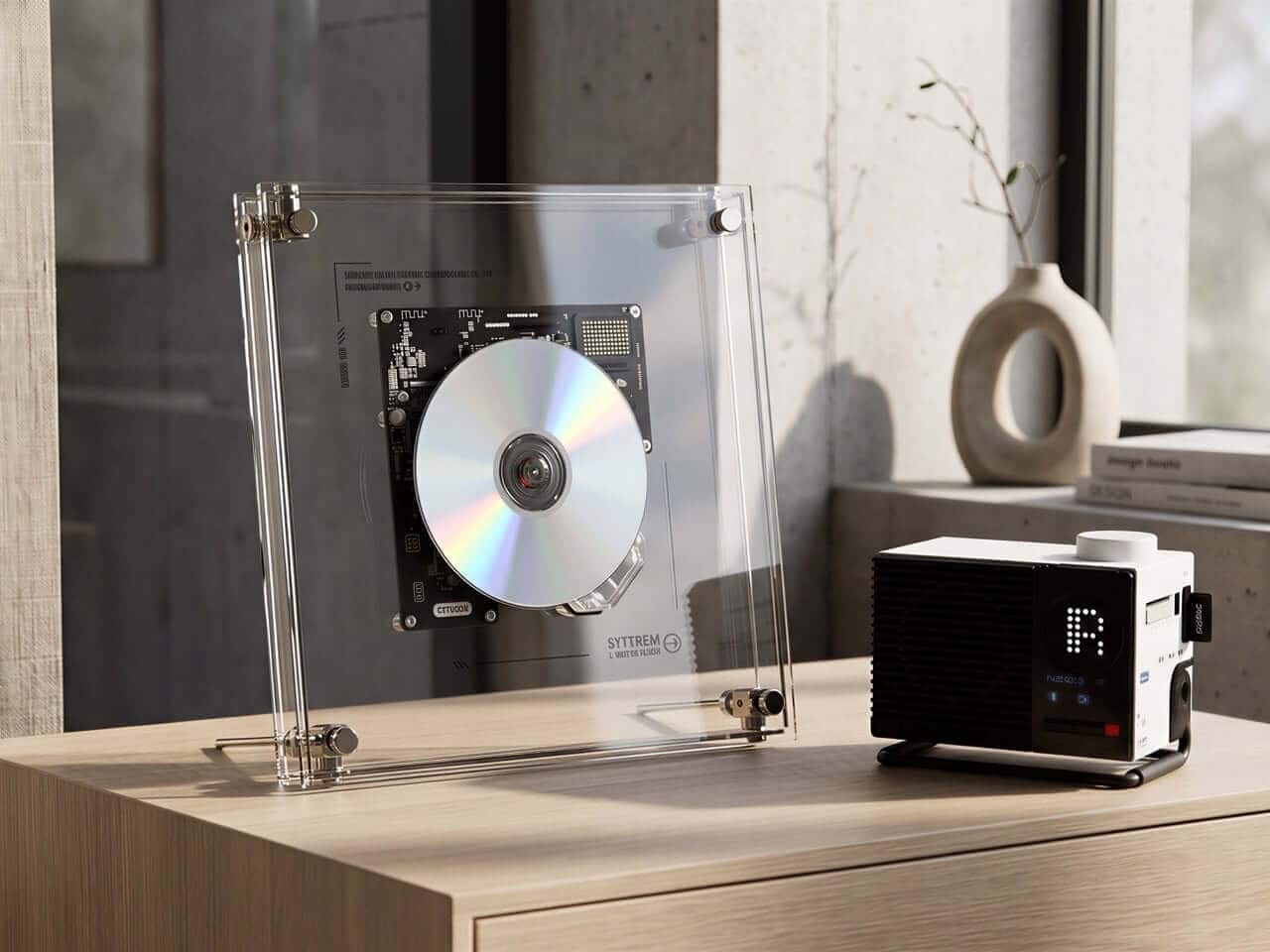 A perfect desk companion that doubles as a visual art piece.