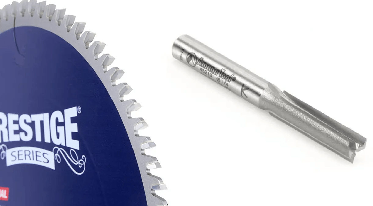 When to Resharpen Carbide-Tipped Router Bits & Saw Blades