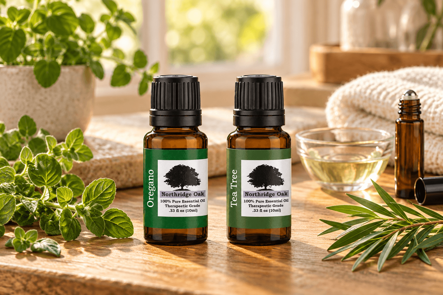 Oregano and Tea Tree Essential Oil: Benefits, Blends and Recipes