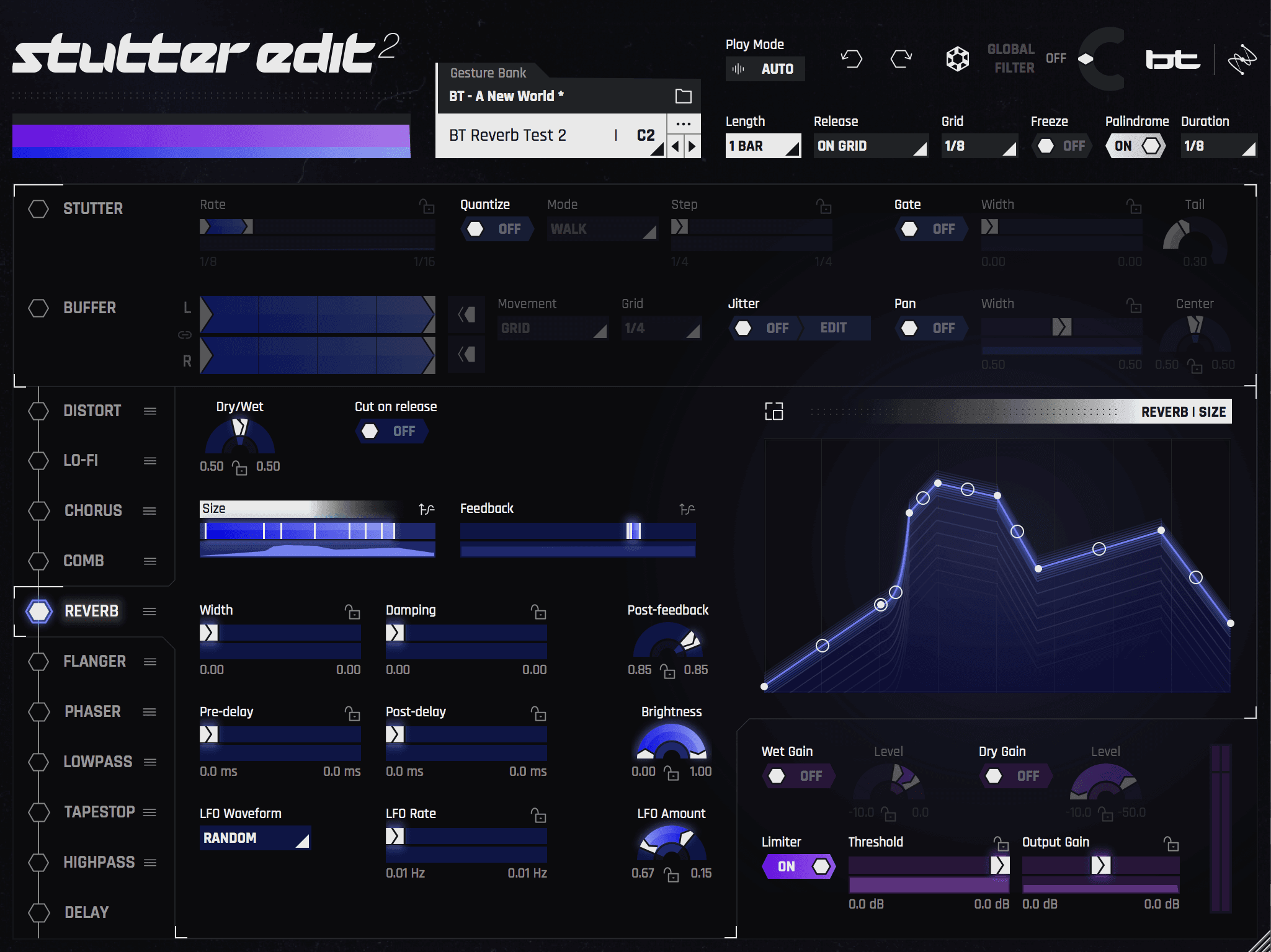 Pad with Reverb effects