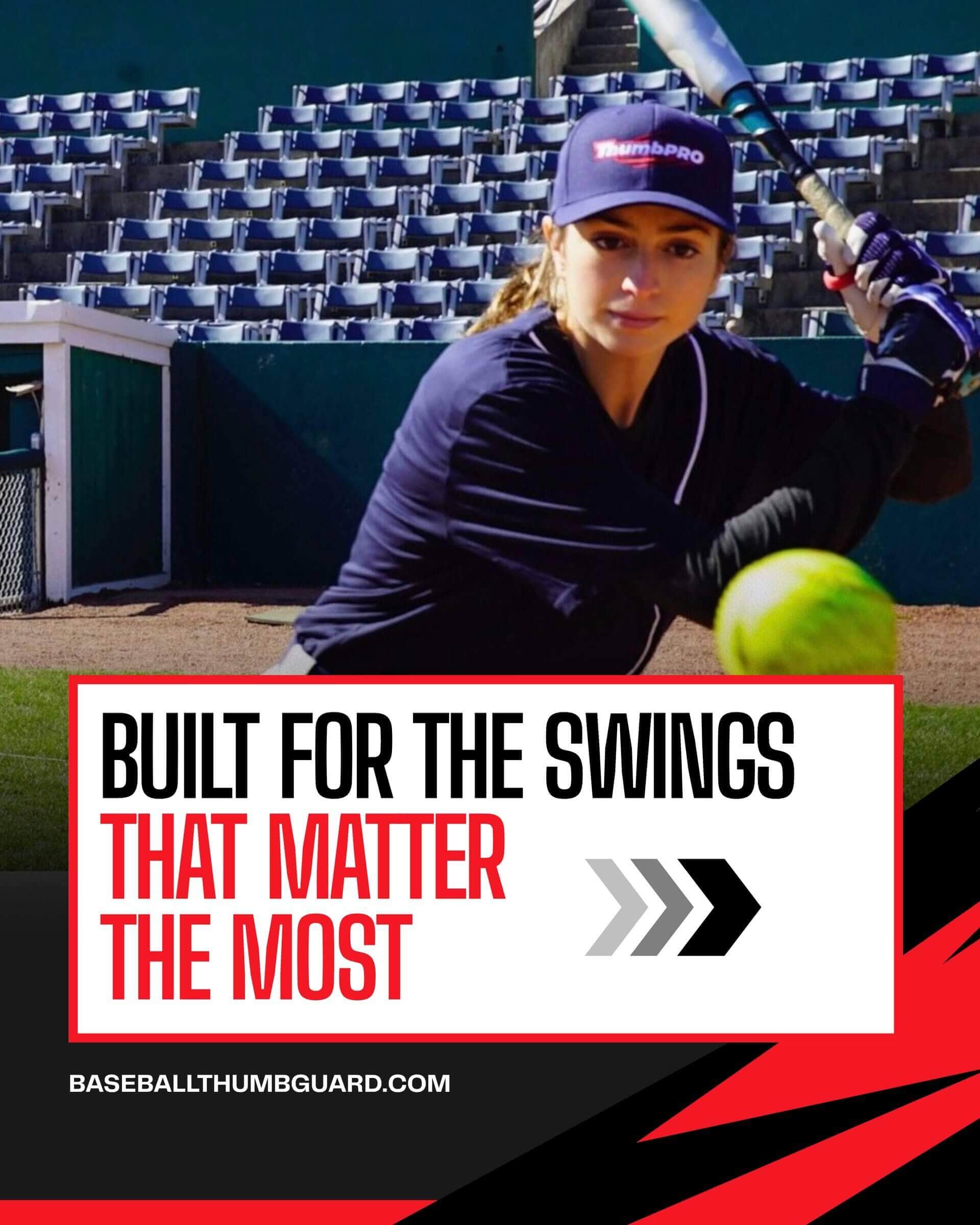 ThumbPRO® baseball thumb guard, ThumbPRO Softball Thumb Guard: Built Strong