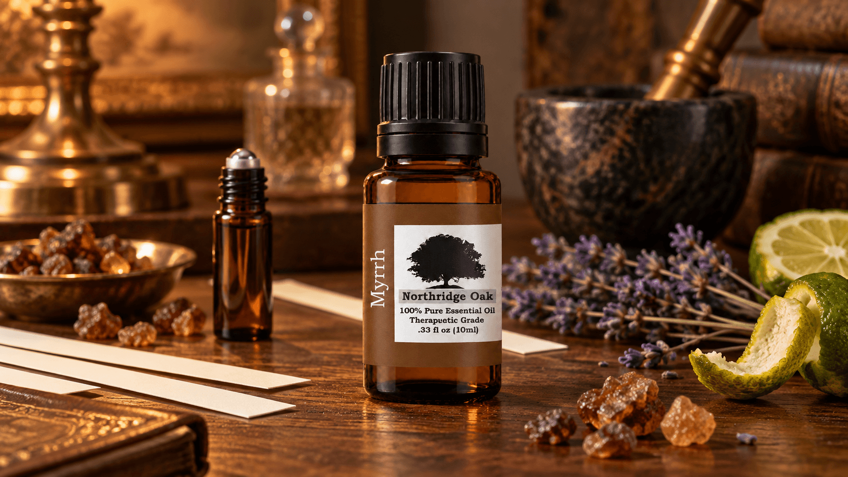 Myrrh Essential Oil Natural Perfume: Blending Guide and Recipes