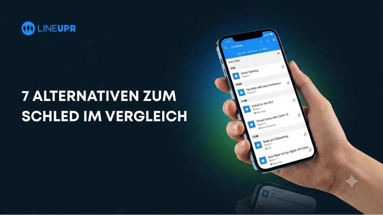 Sched Alternativen: Was Teams für Unternehmens- und nicht-akademische Veranstaltungen benötigen – und ein Vergleich von 7 Mitbewerbern