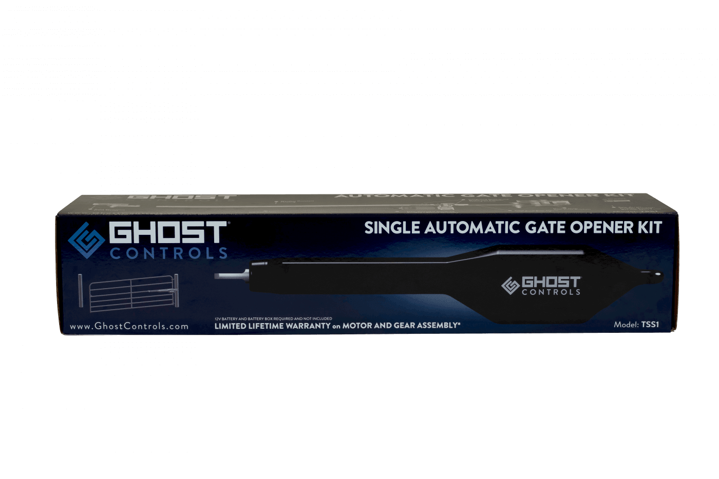 First Installation: Ghost Controls® Automatic Gate Opener