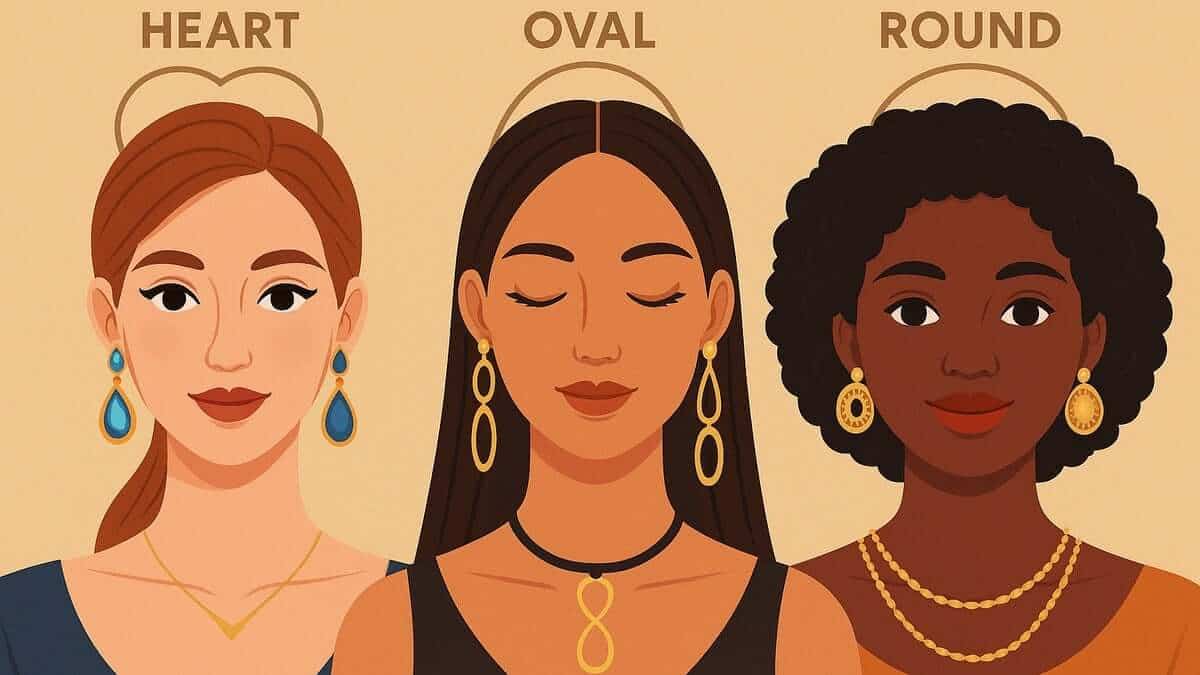 How to Choose Jewellery for Your Face Shape