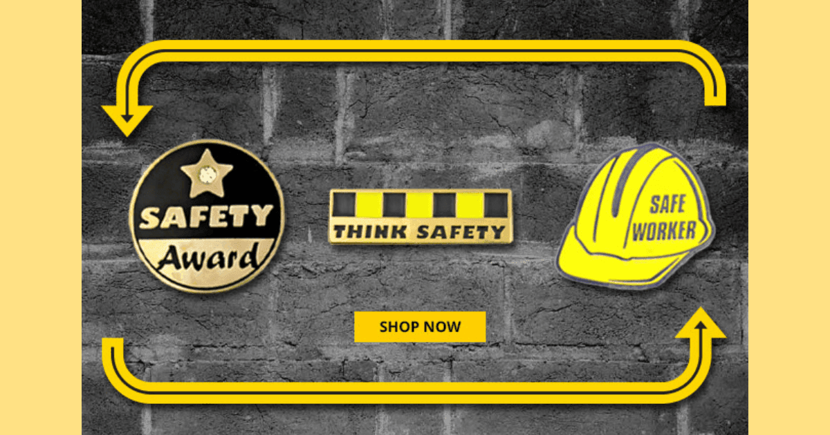 Safety Incentive Programs Motivate with Lapel Pins | PinMart
