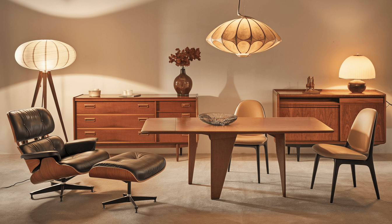 Timeless Midcentury Modern Dining Table