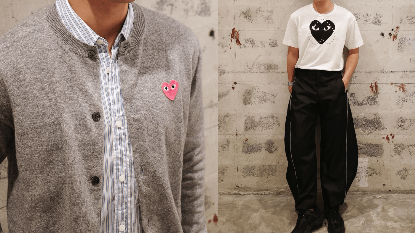 COMME des GARÇONS PLAY “PLAY WITH COLOR”