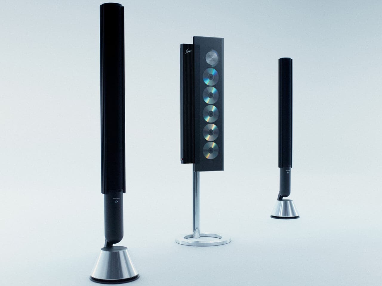 Beosystem 9000c Fragment Edition with six-disc CD player and Beolab speakers