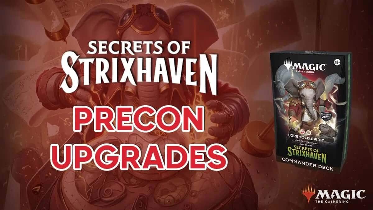 Lorehold Spirit Precon Upgrade Guide - MTG Secrets of Strixhaven Commander Deck
