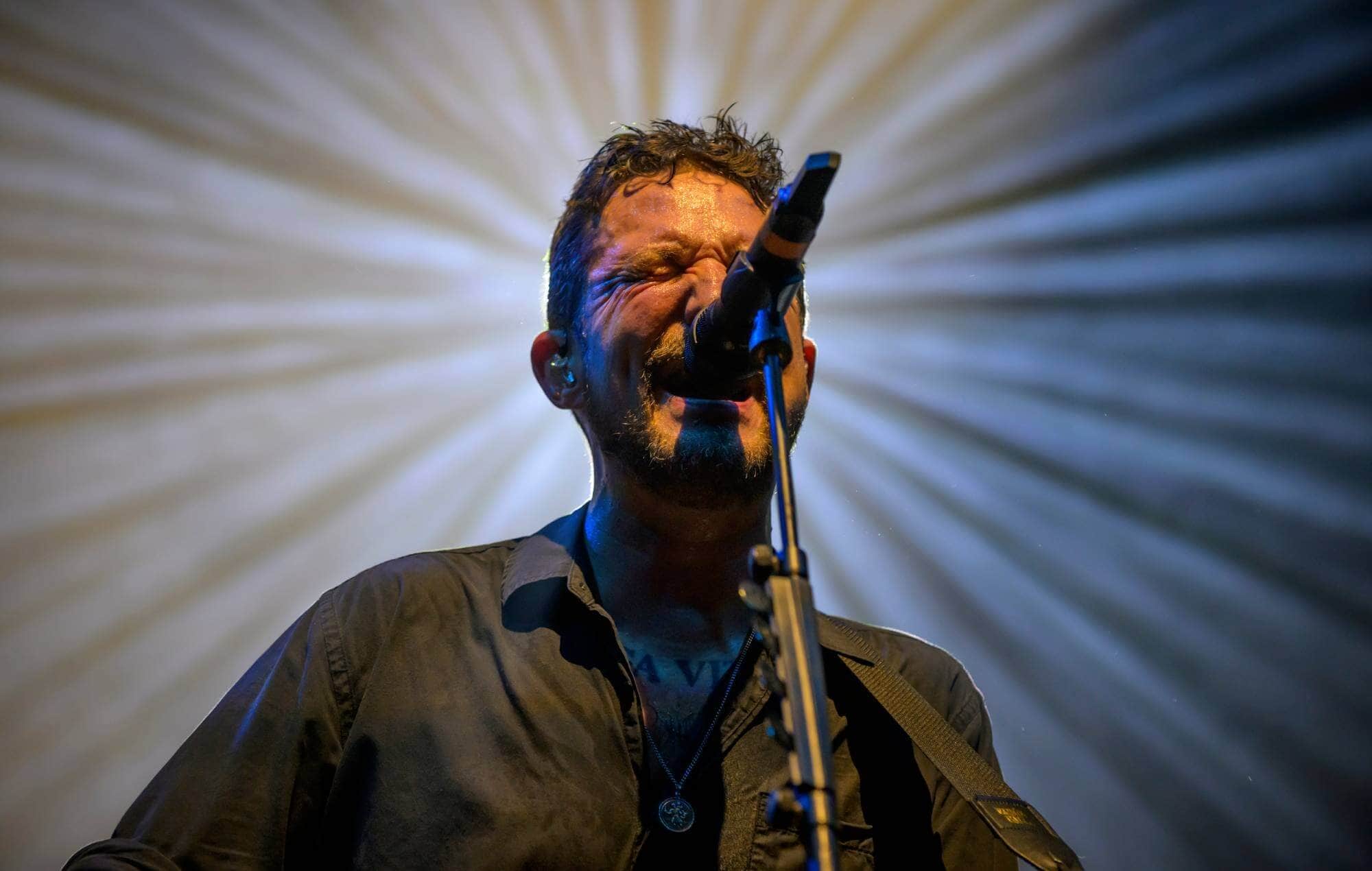Frank Turner performing live