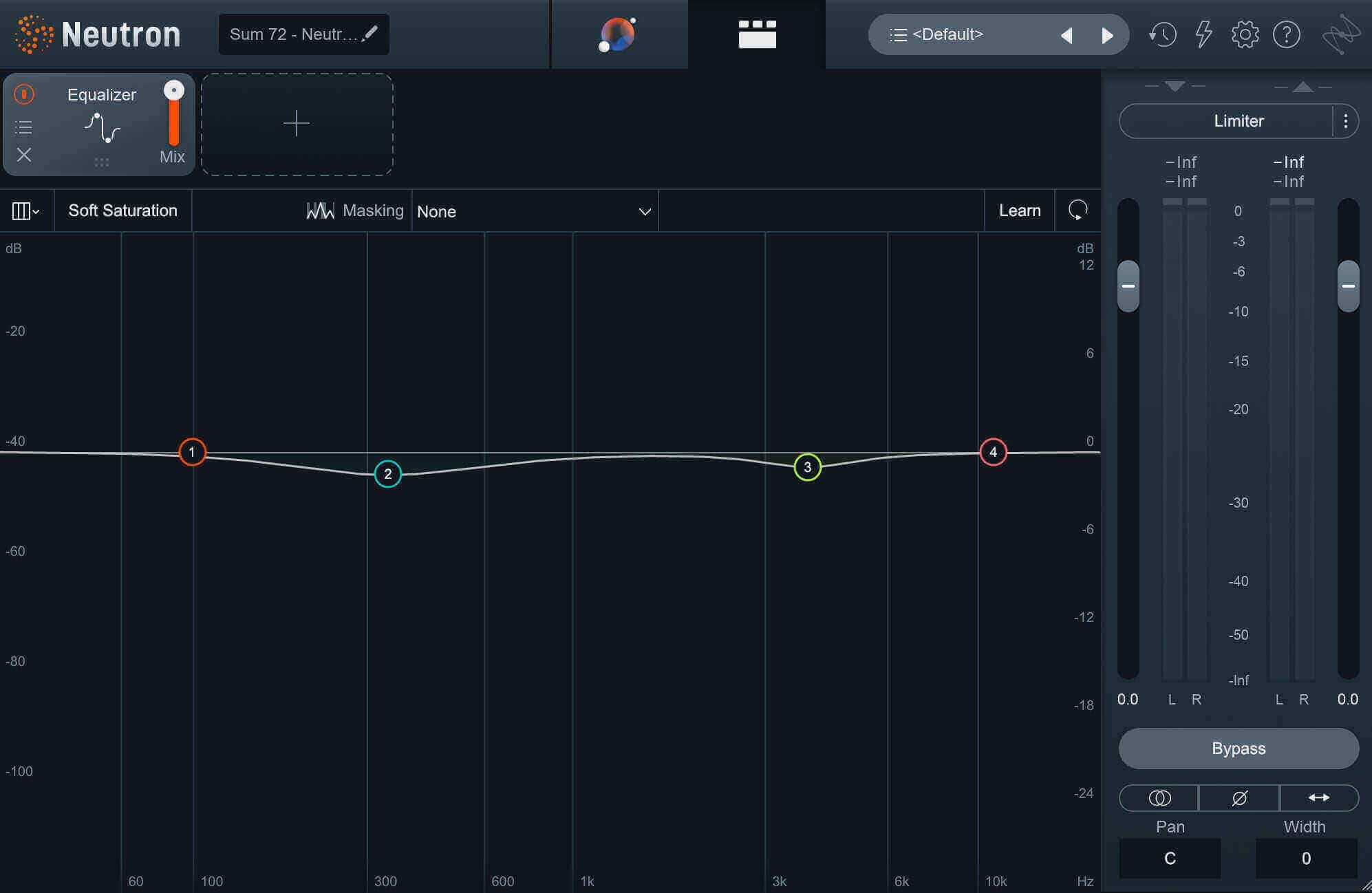 piano EQ settings in Neutron