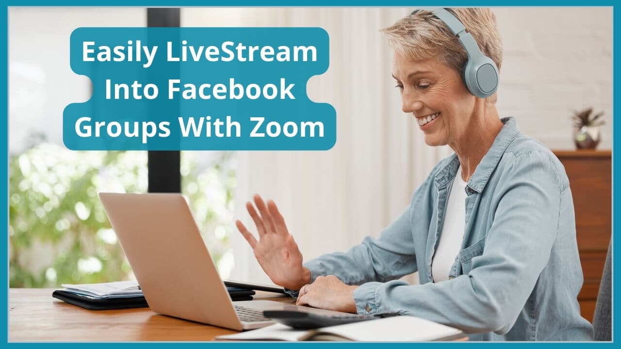 Facebook Group Live Streaming With Zoom [Step By Step]