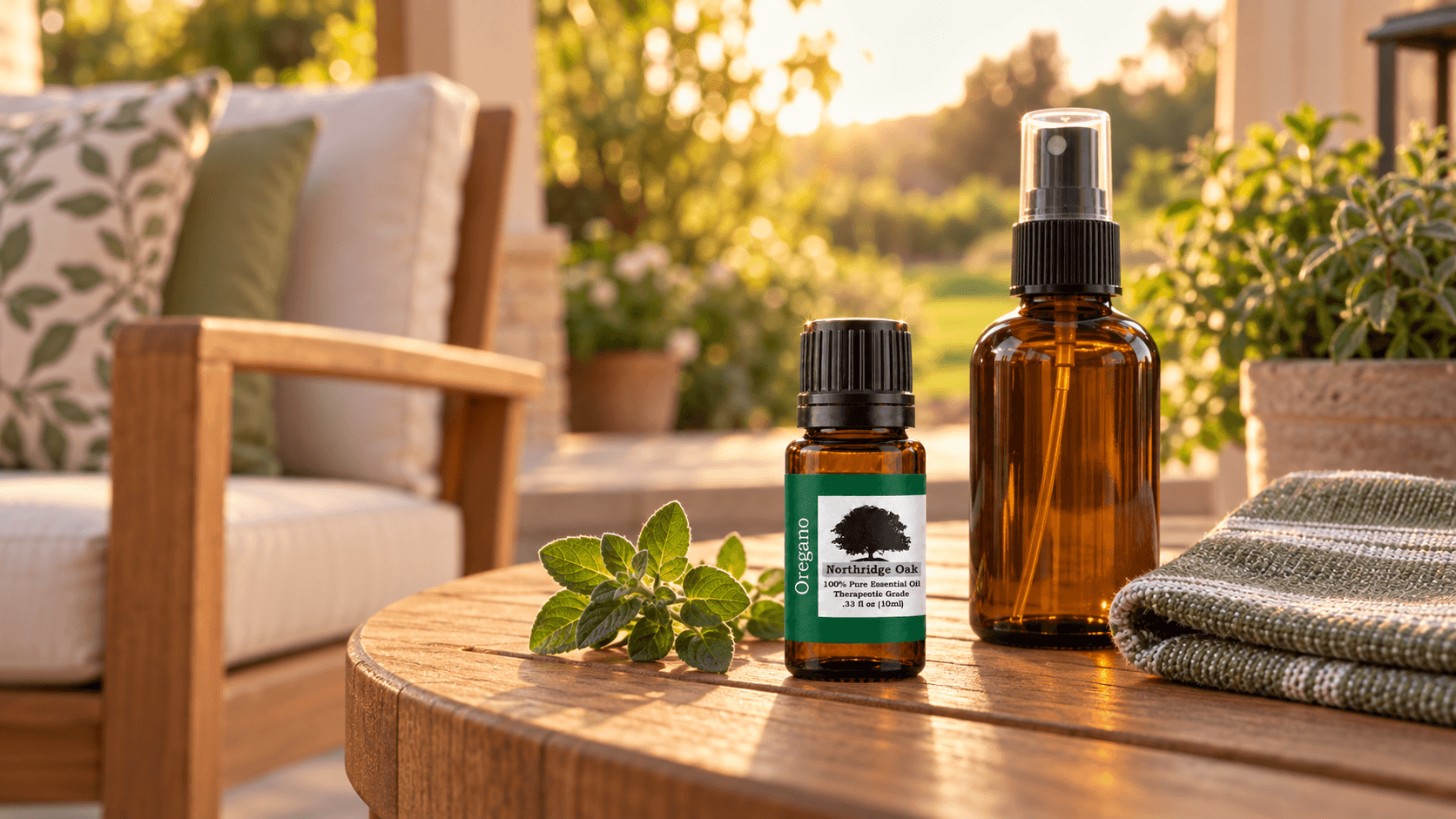 Oregano Essential Oil for Bugs, Mosquitoes and Outdoor Season