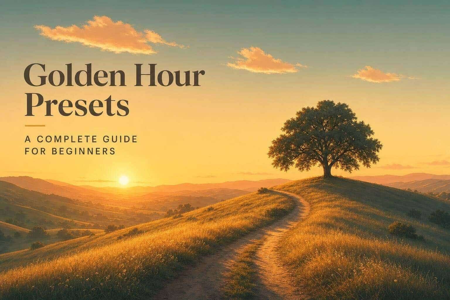 Golden Hour Presets: Beginner Workflow