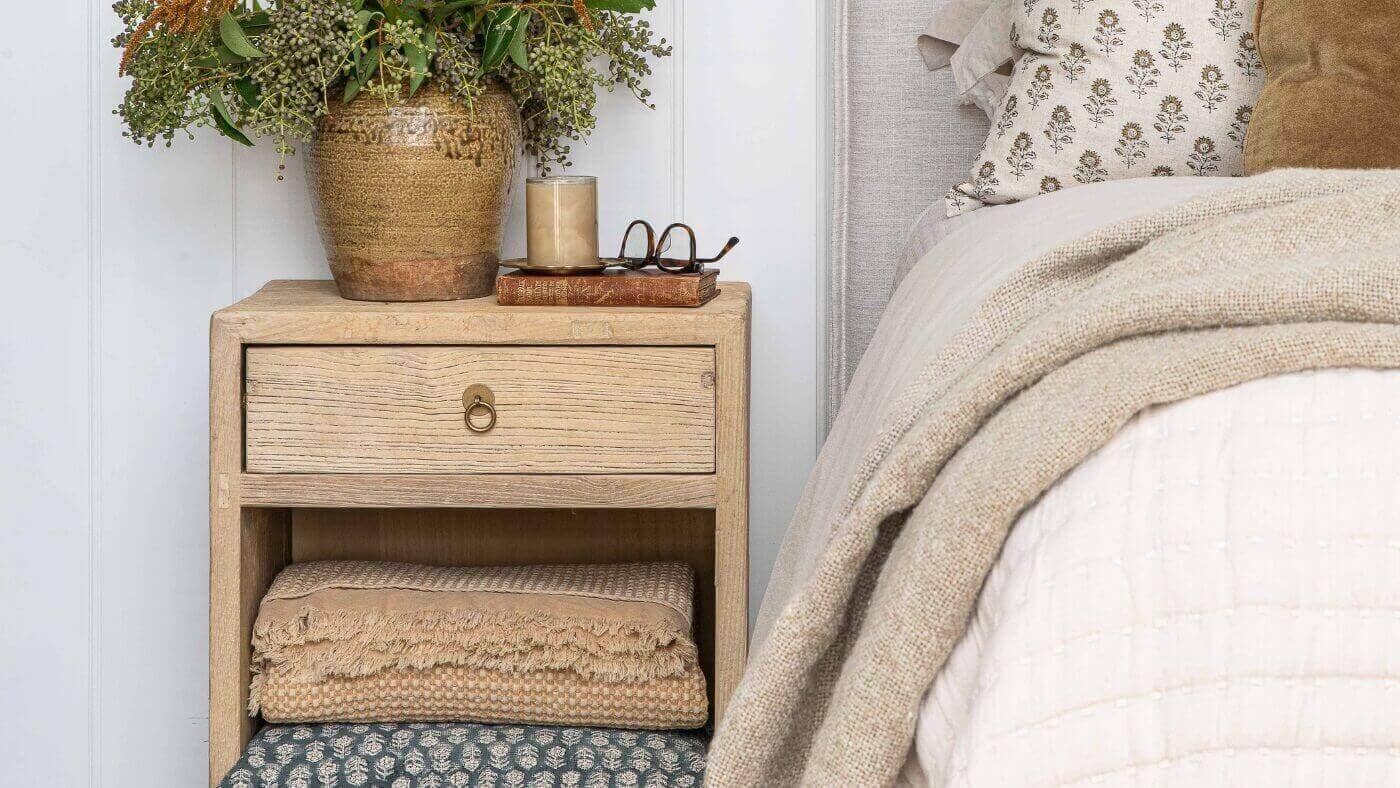 A No-Fail Guide to Styling Your Bedside Table