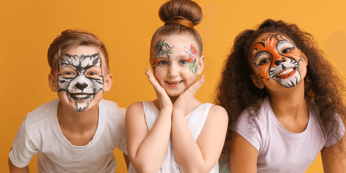 best non-toxic face paints for kids for Halloween 2025 costume makeup ideas