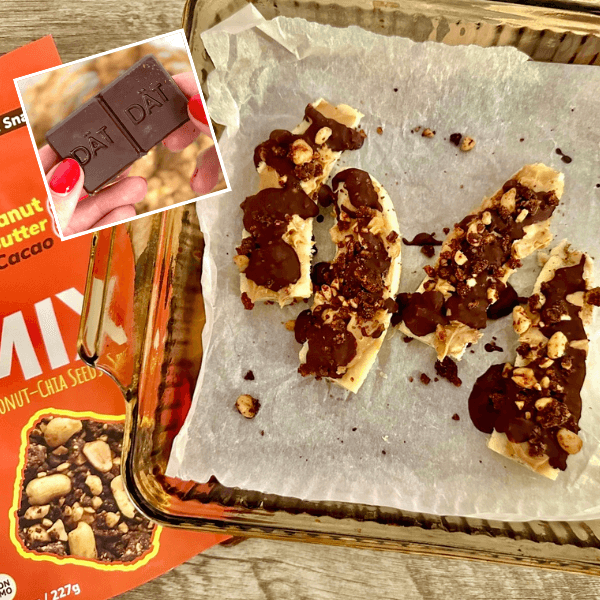 Viral Banana Snickers Recipe (Healthy Chocolate Snack, No Added Sugar)