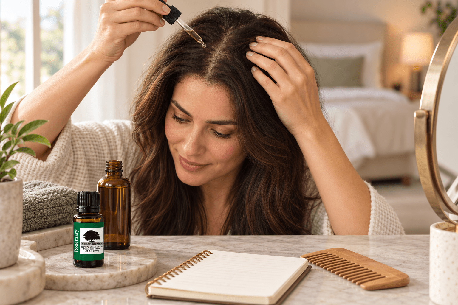 Rosemary Oil for Hair Loss and Thinning Hair