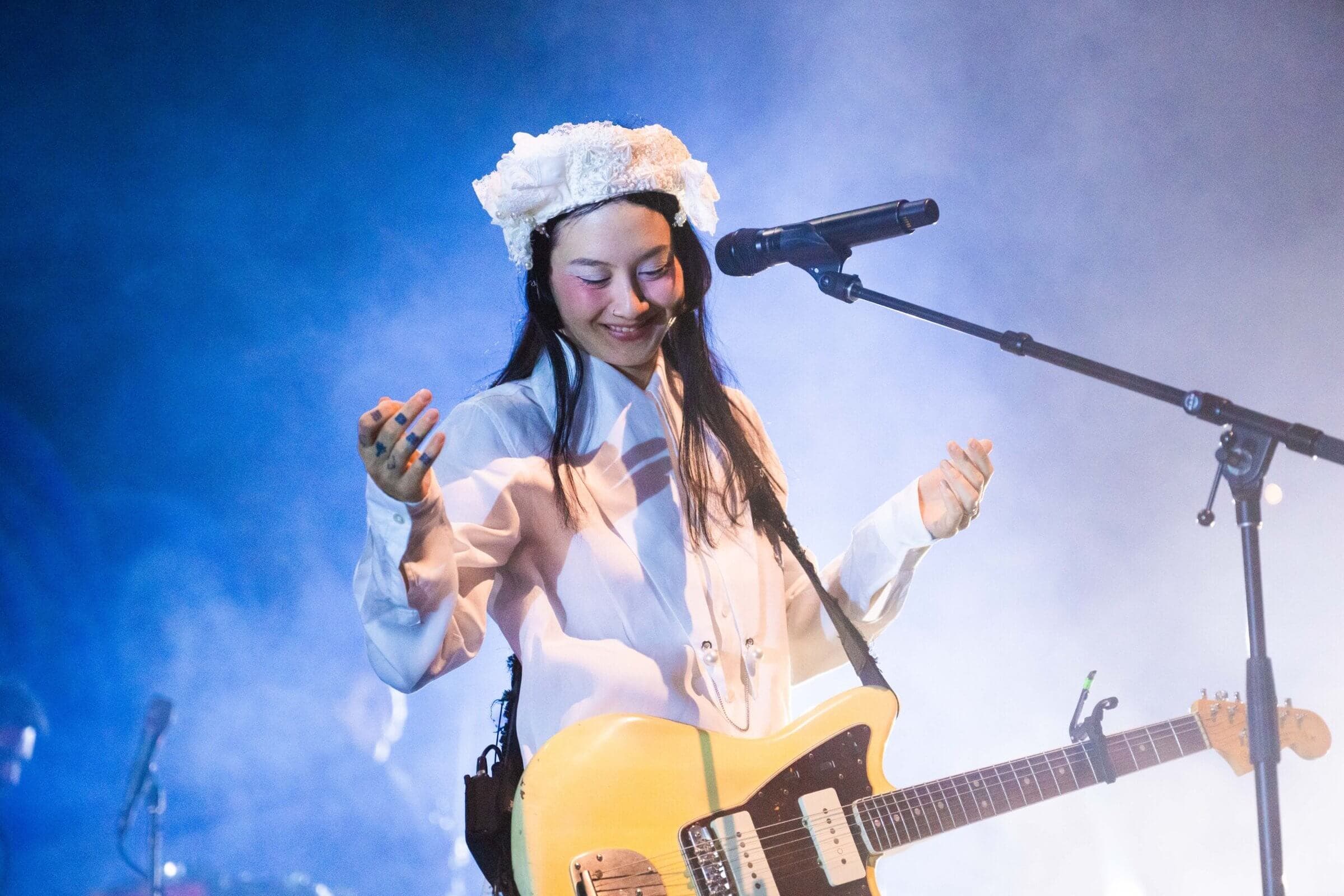 Japanese Breakfast concert scene