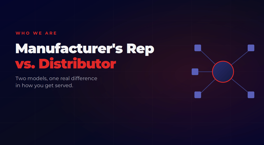 manufacturer's representative vs distributor