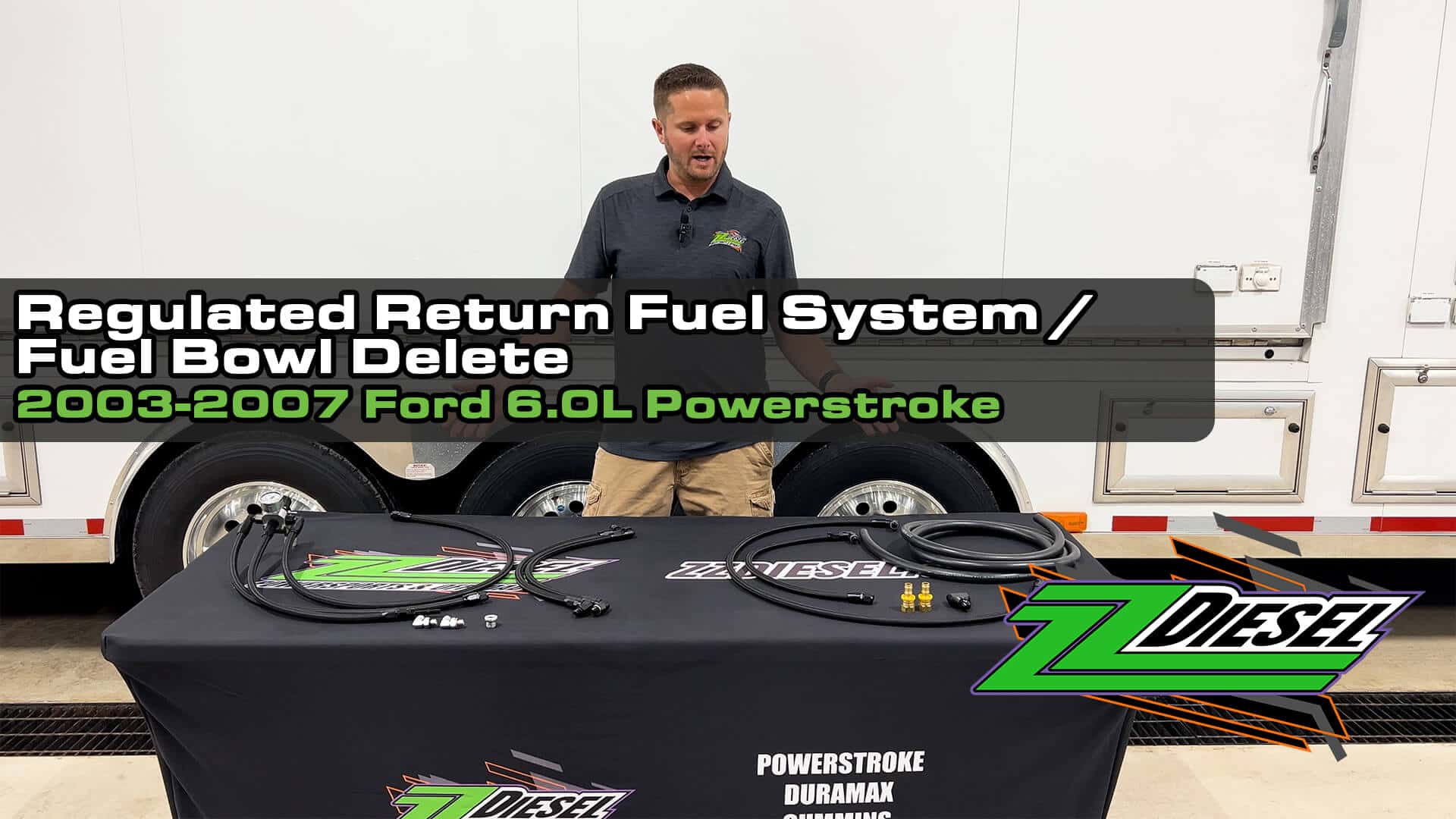 Regulated Return Fuel System, 2003-2007 Ford 6.0L Powerstroke