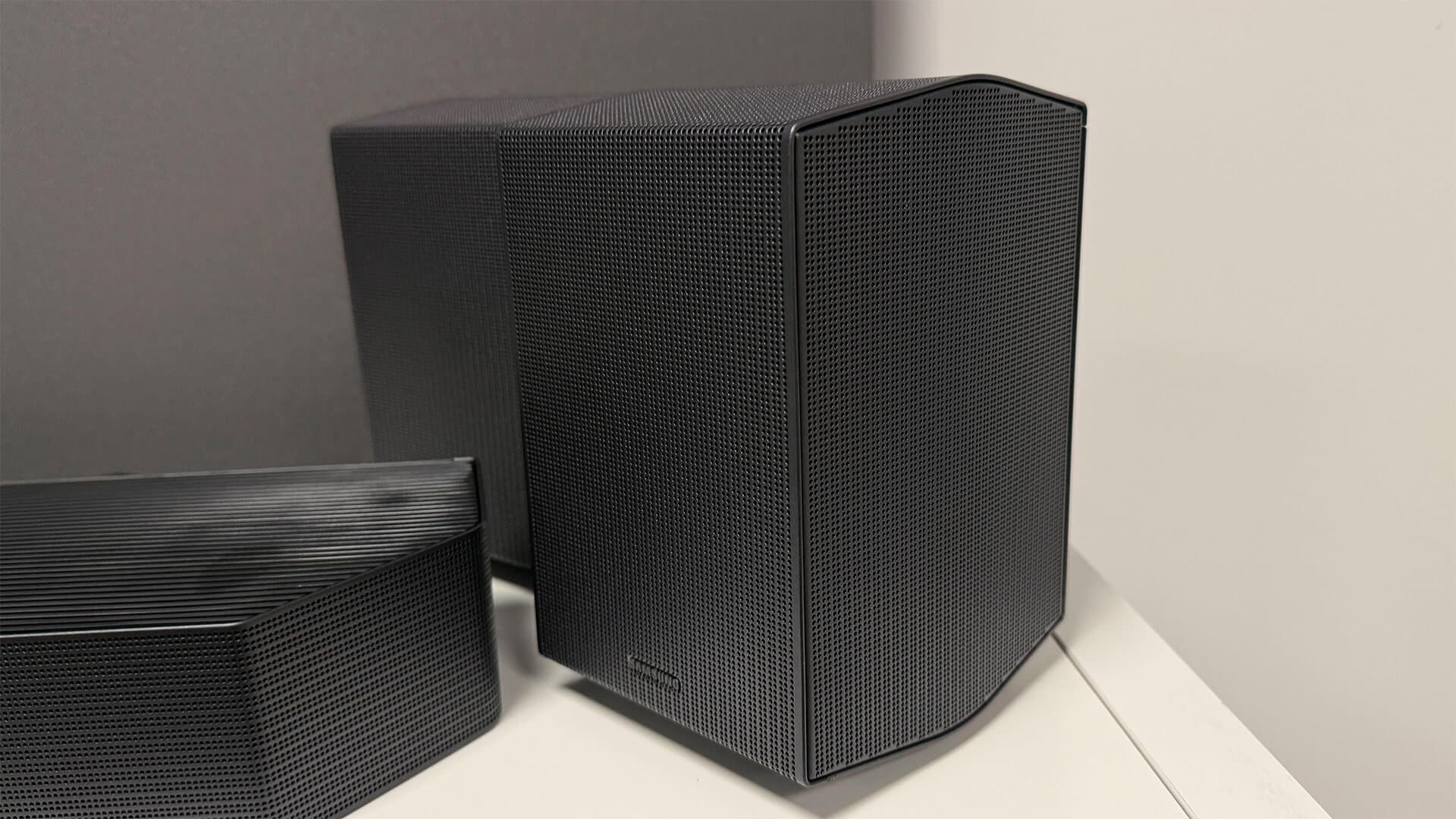 Sound Elevation feature lifts the dialogue to match the TV screen height.