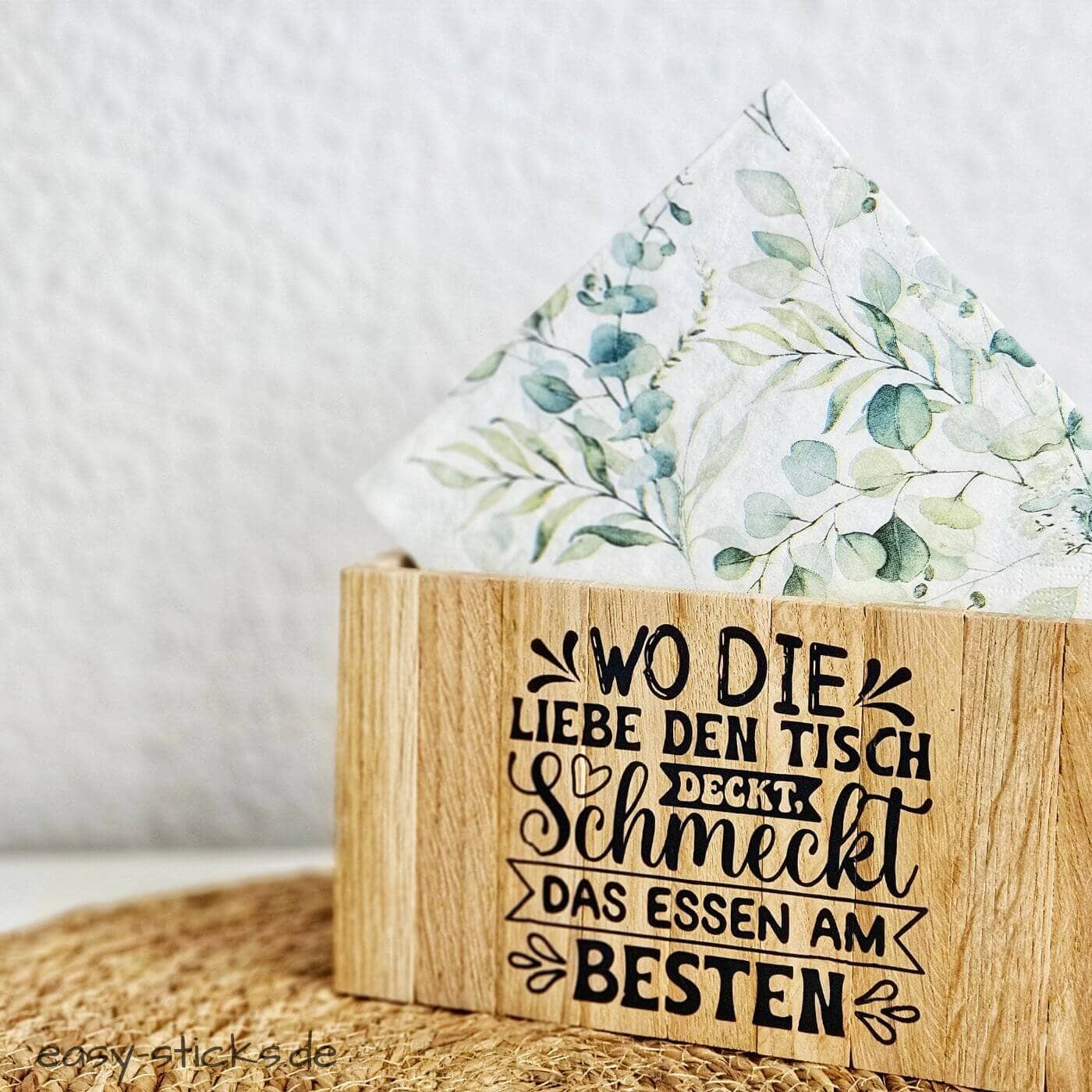 Klötzchen Serviettenständer
