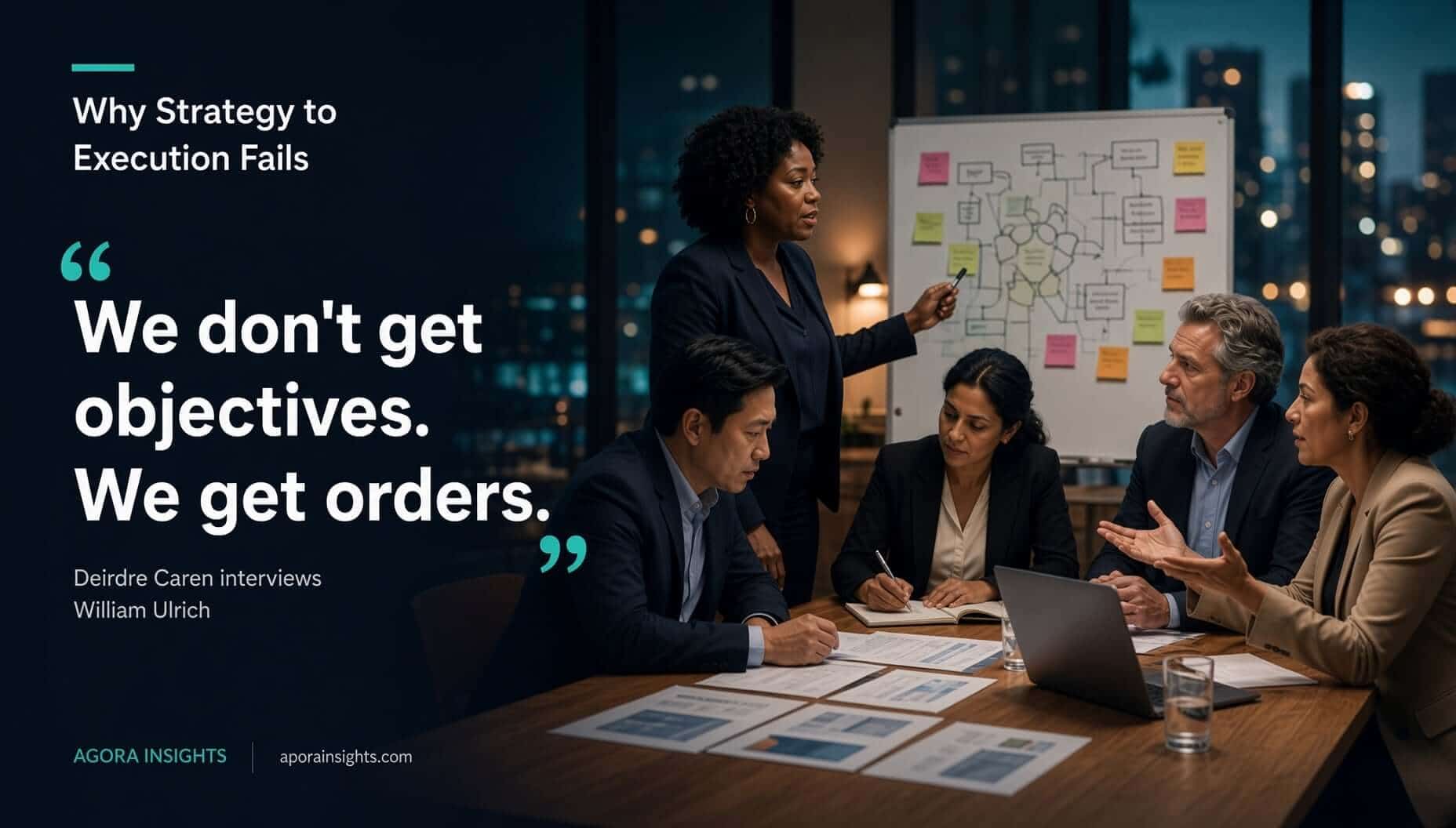 Strategy - We Don't Get Objectives. We Get Orders.