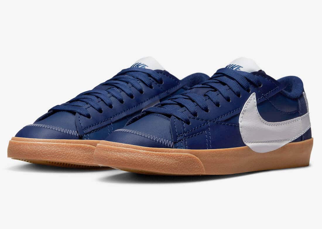 Nike Blazer Low Jumbo “Navy Gum”