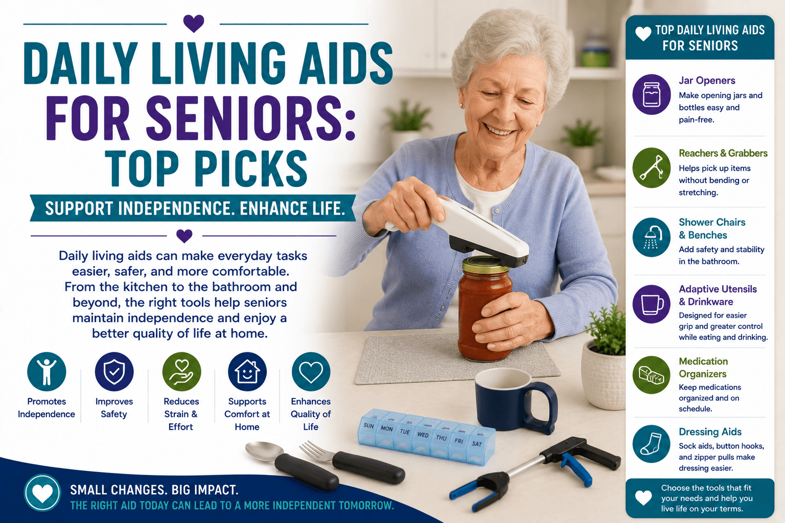Best Adaptive Senior Aids For Daily Living