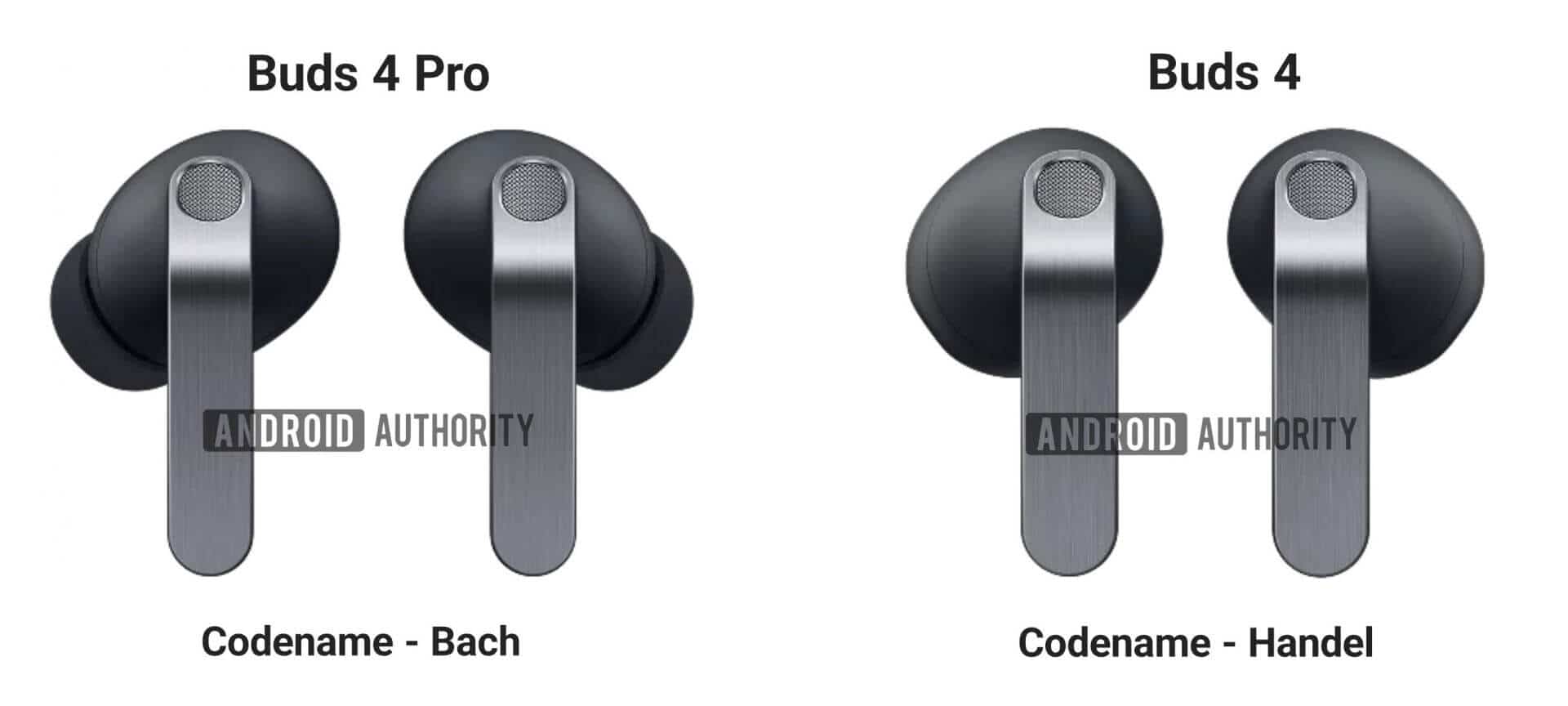 Samsung Galaxy Buds 4 leaked design