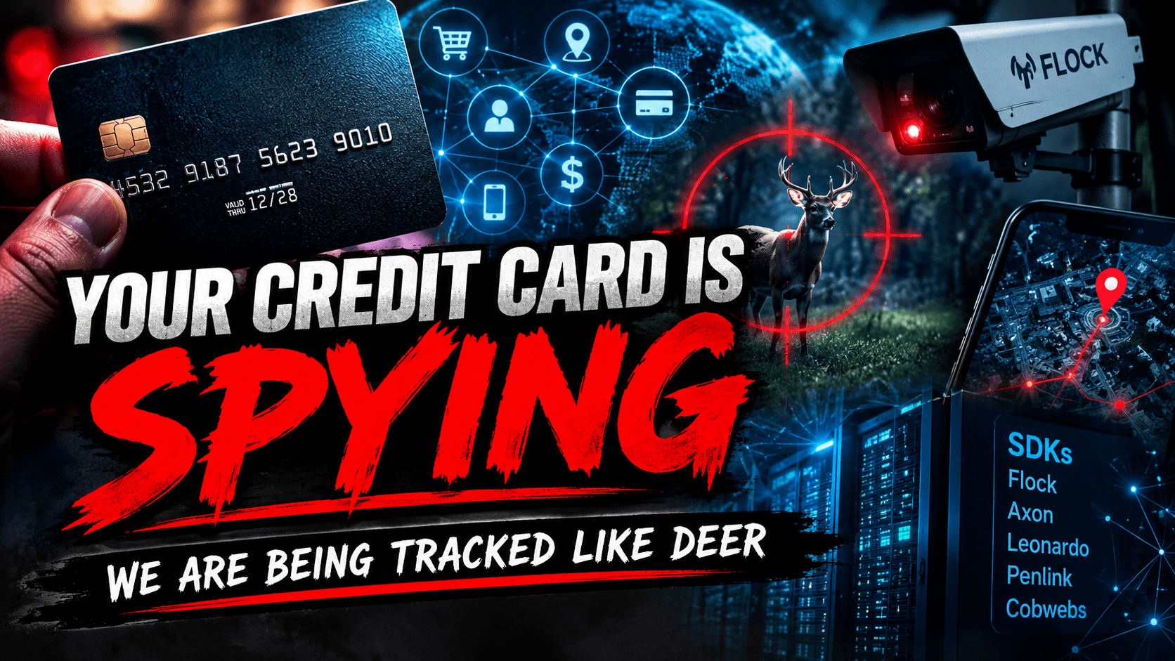 Your Credit Card Is Spying: We are being Tracked Like Deer [Flock Part 8 by Agent1317111]