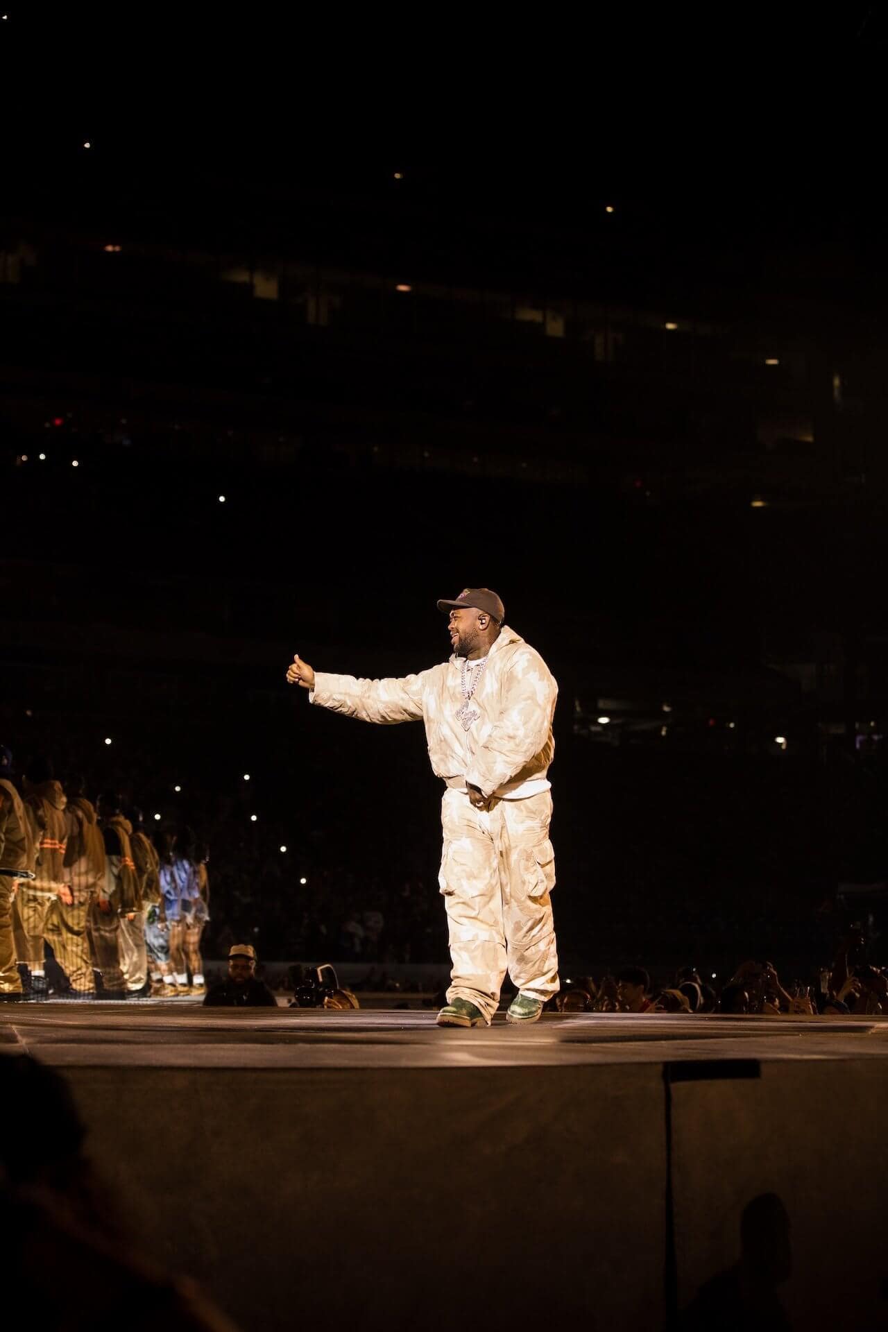 Kendrick Lamar live performance (Credit: Brandon Xay)