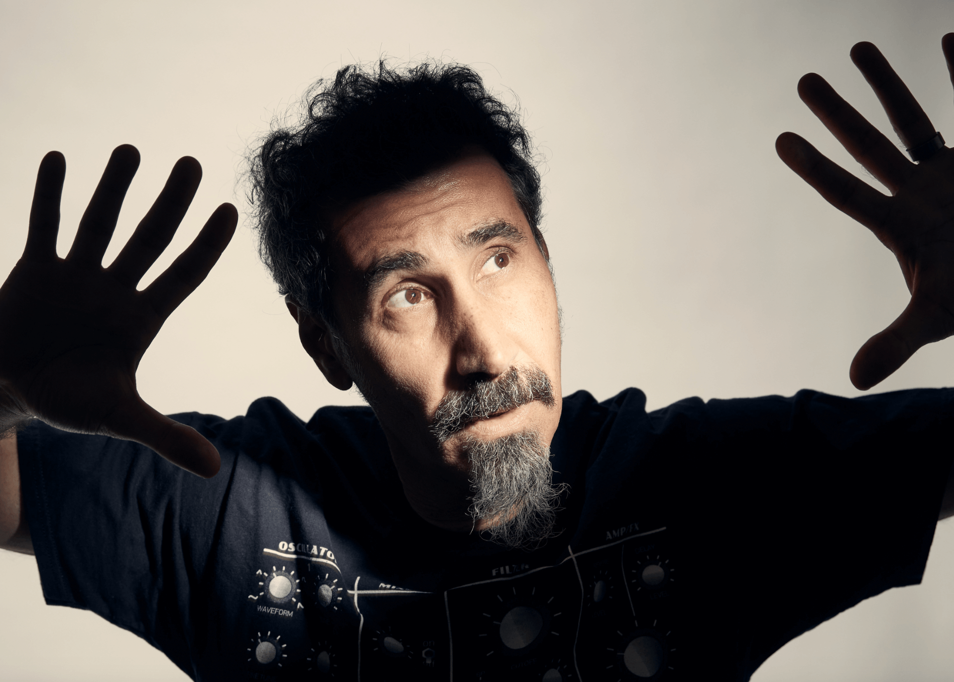 Serj Tankian showing his versatile artistry (Credit: Travis Shinn)