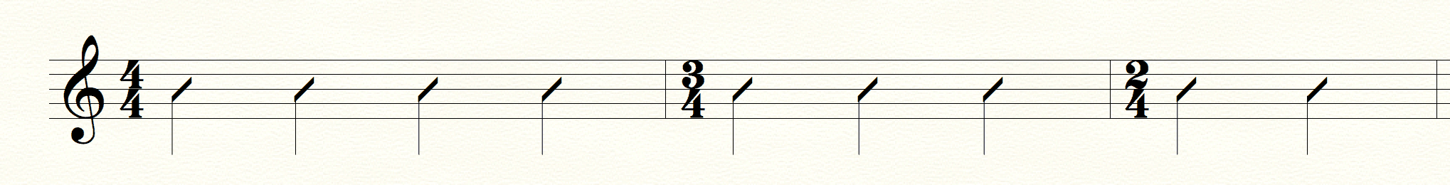 Time signature (numerator)