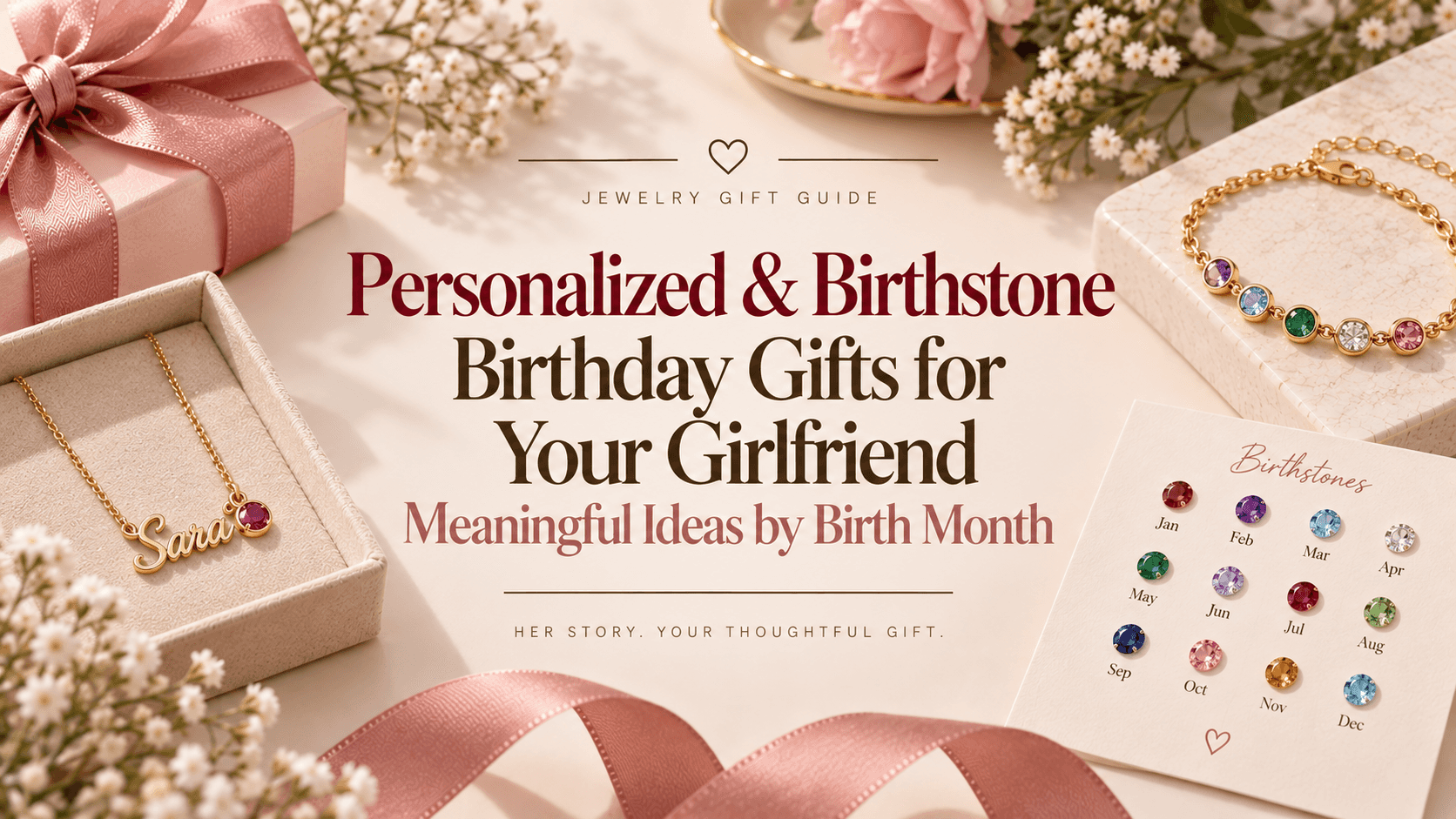 Meaningful Birthday Gift Ideas by Birth Month: Personalized Jewelry for Your Girlfriend