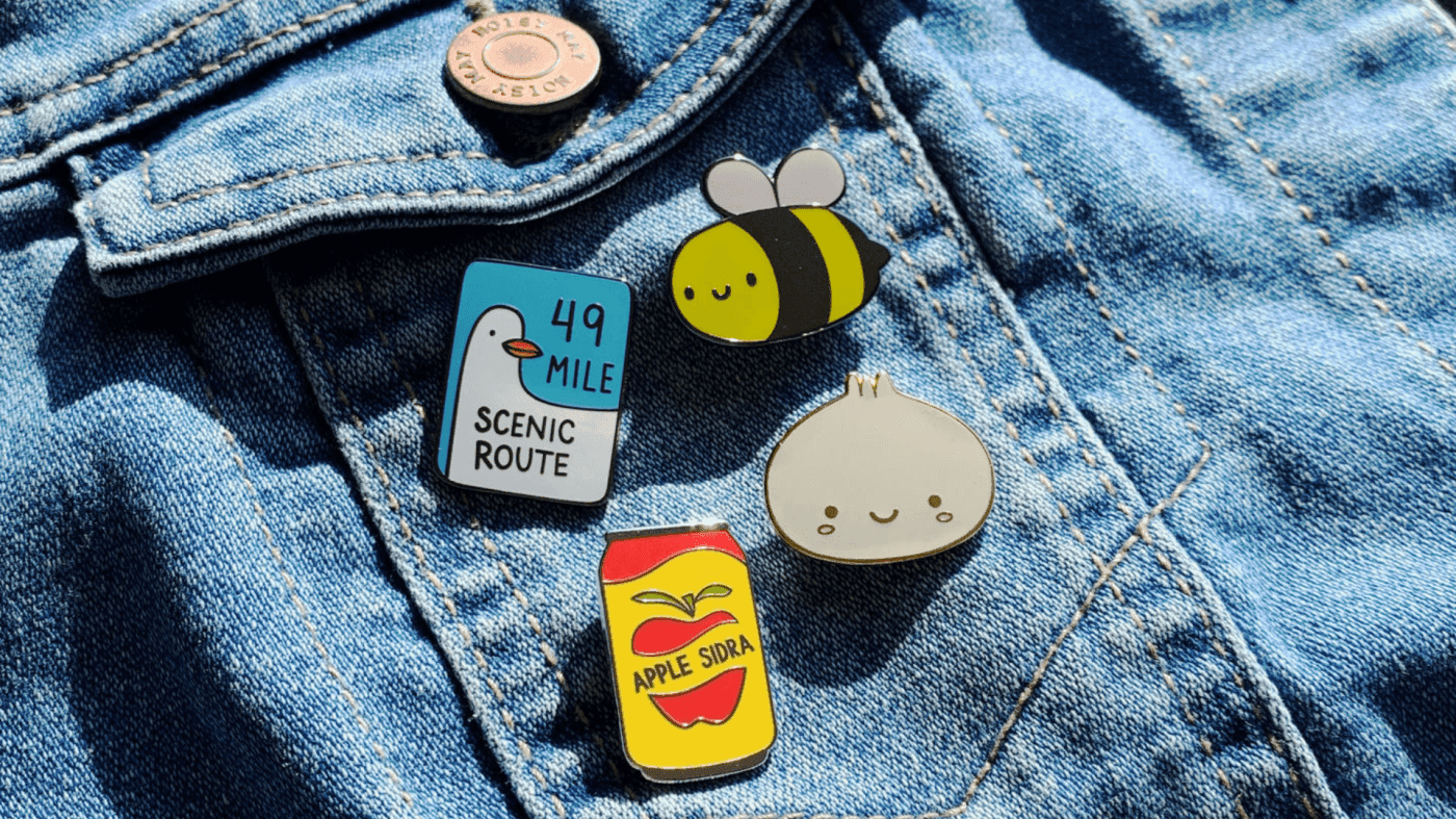 Why hard enamel pins costs more?
