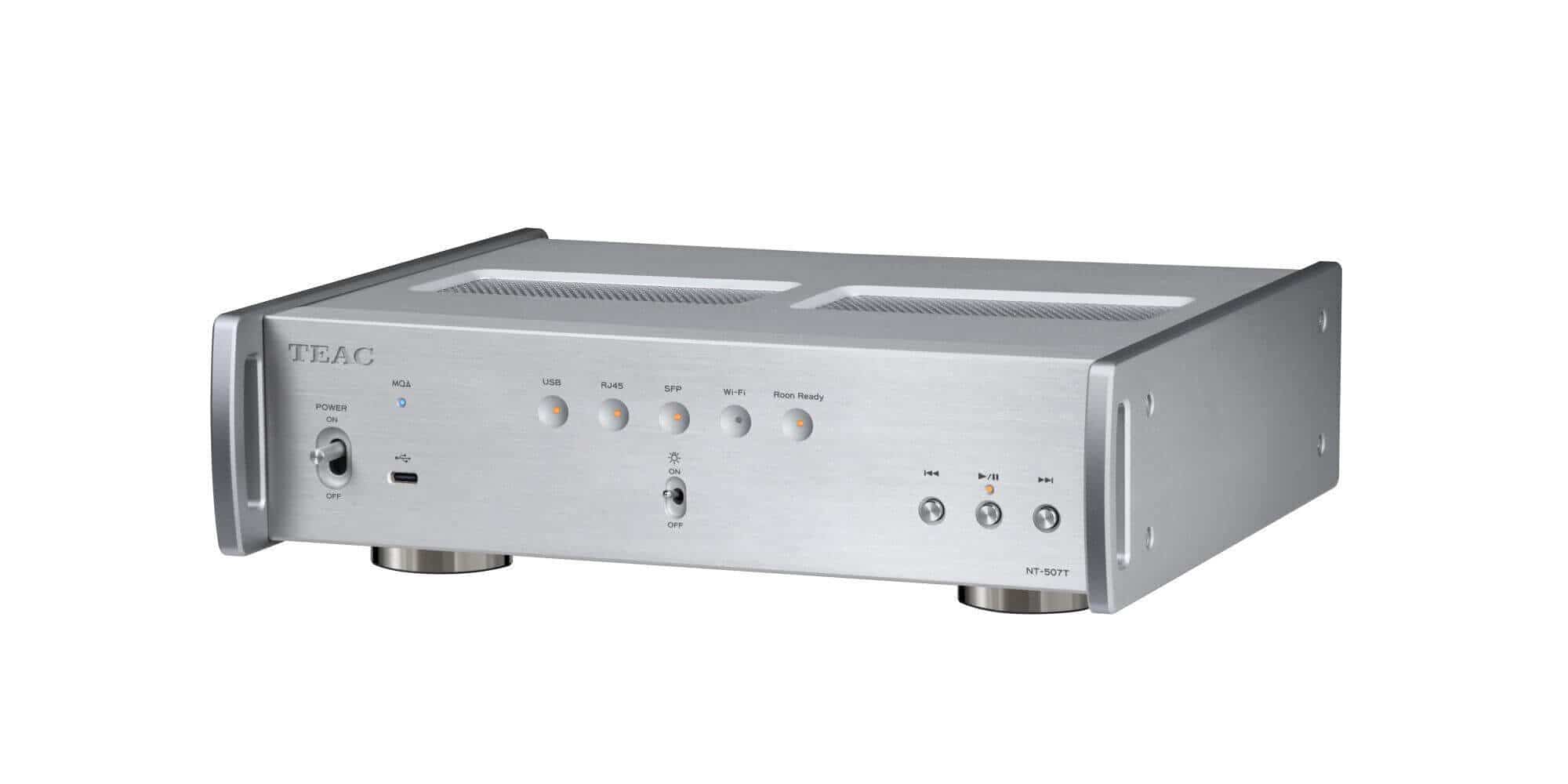 TEAC Expands Reference 500 Series with NT-507T Network Transport for Audiophiles