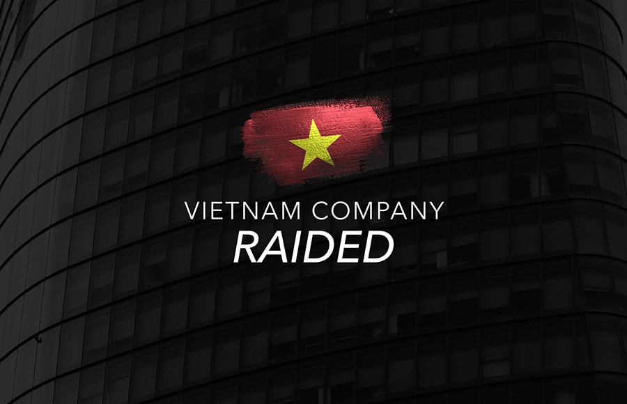 First raid in Vietnam