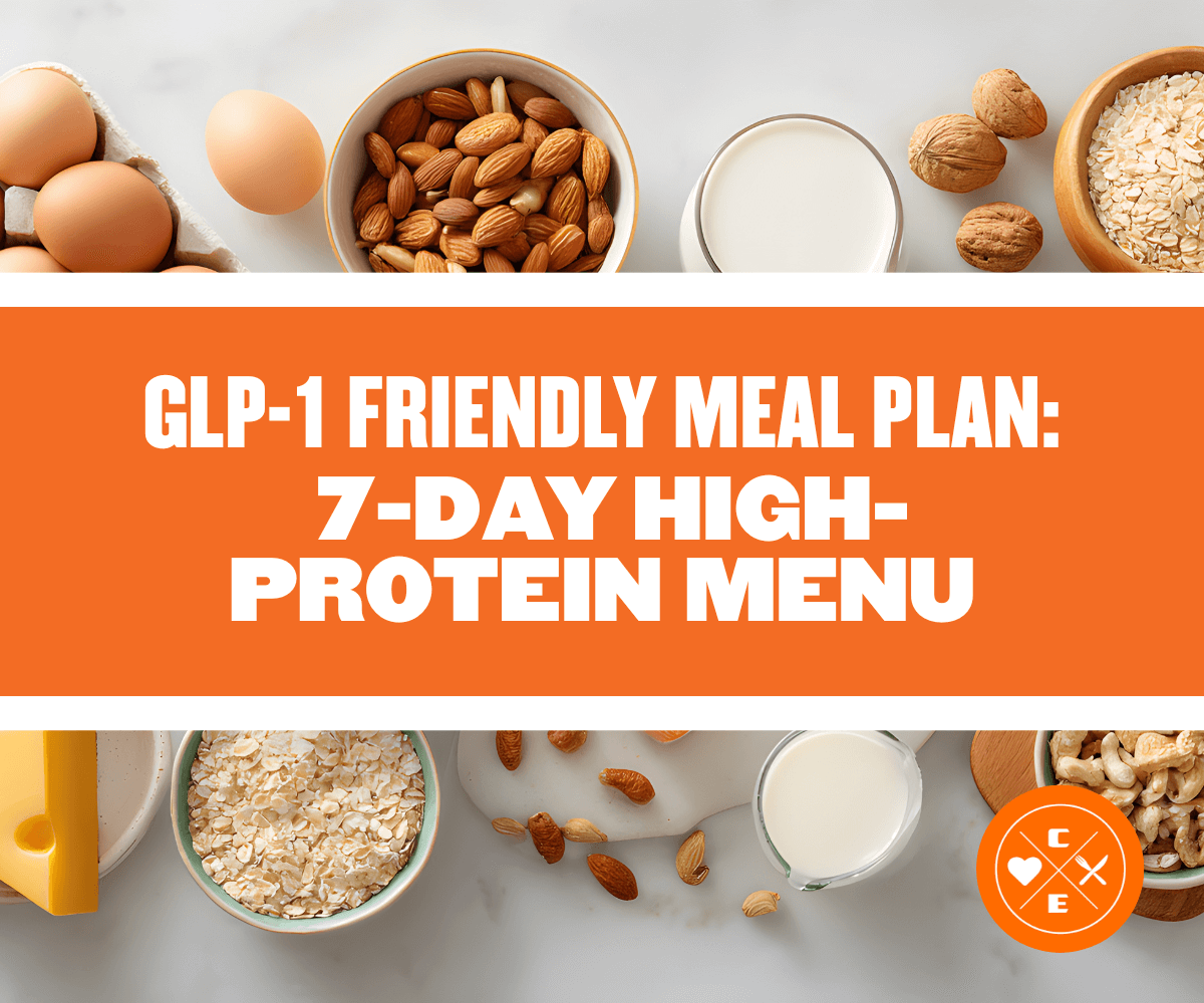 7-Day GLP-1 Meal Plan (2026) + Printable Grocery List