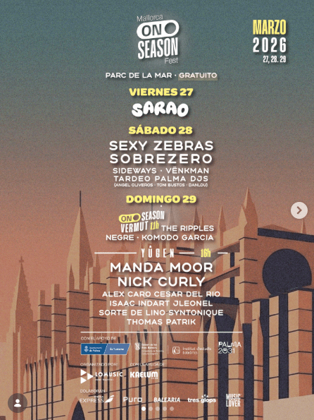 Spring Echoes Mallorca On Season Fest Returns to Parc de la Mar